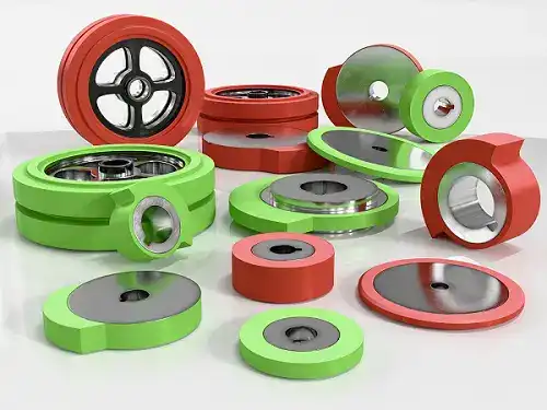 Rotary pads for pad printing Spinks World Rotary Pads